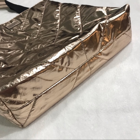 Victoria's Secret Handbags - FREE with purchase Victoria’s Secret Rose Gold bag